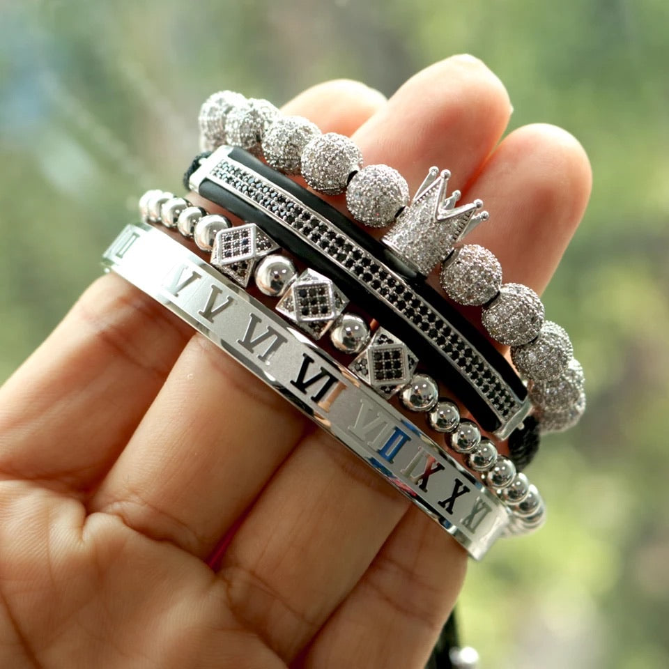 Argent Craft Empire Bracelet 4 set (silver)