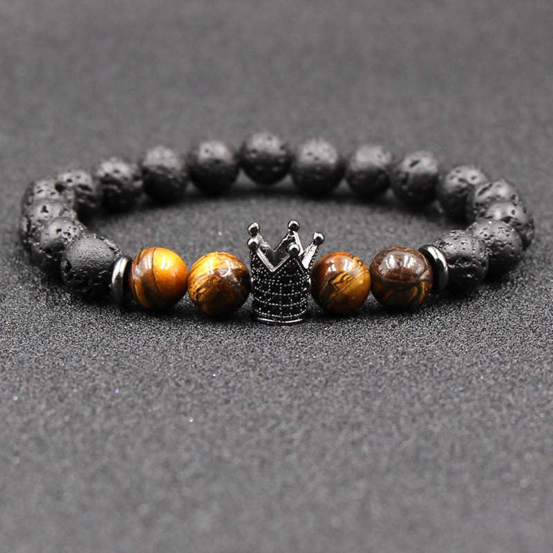 Lava and tiger hot sale eye bracelet