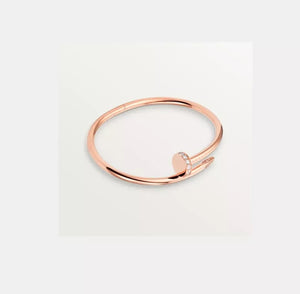 Argent Craft Nail Love Bracelet 19cm