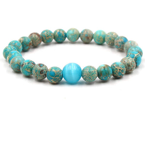 Argent Craft Turquoise Stone With Harmonious Smithsonite Stone