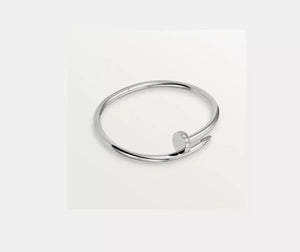 Argent Craft Nail Love Bracelet 19cm